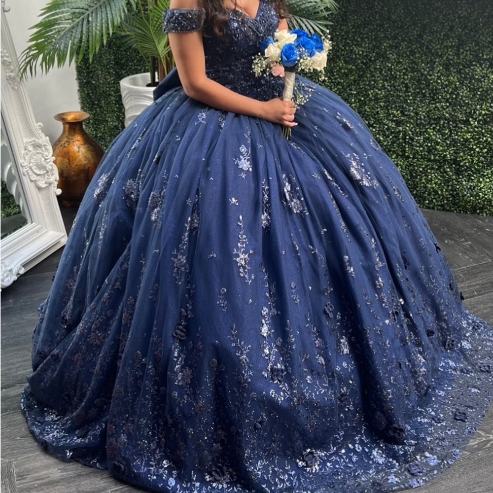 Quinceañera Navy blue dress